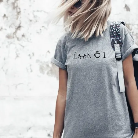 T-shirt 100% Coton bio - Lundi