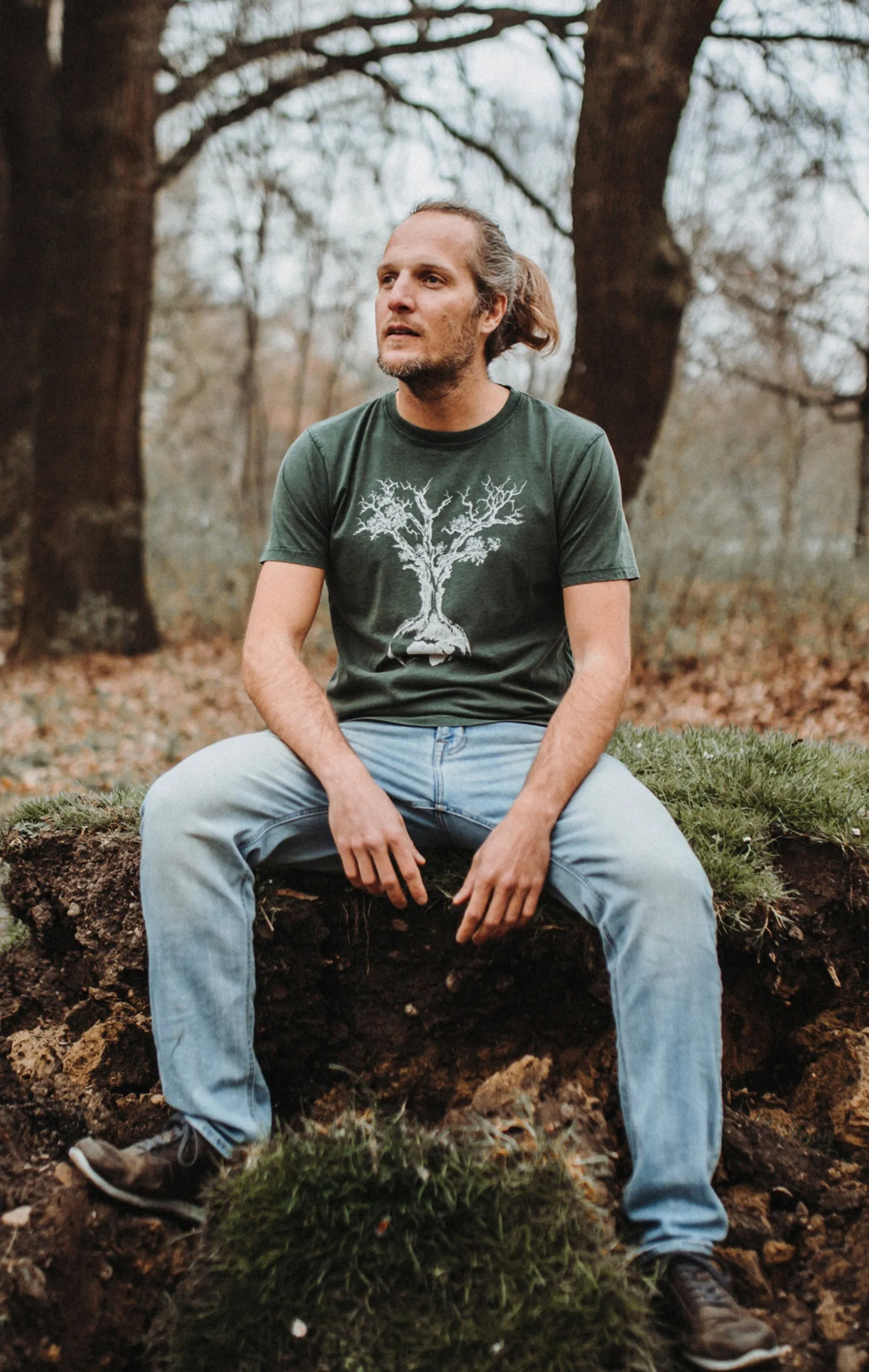 T-shirt hommes Life-Tree Weltenbaum