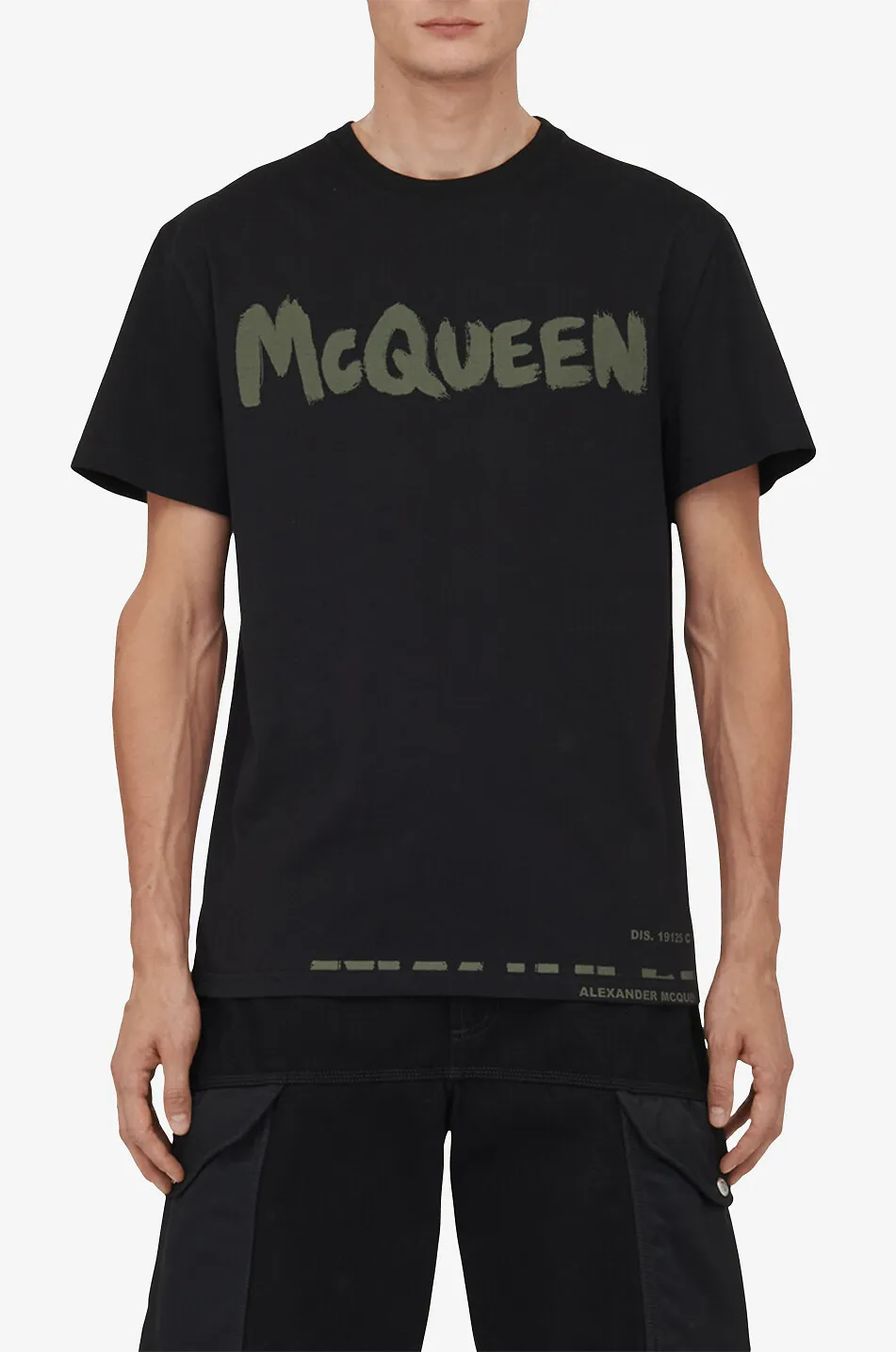 T-shirt imprimé à manches courtes McQUEEN Graffiti