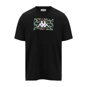 T-shirt Logo Frezami Noir Homme