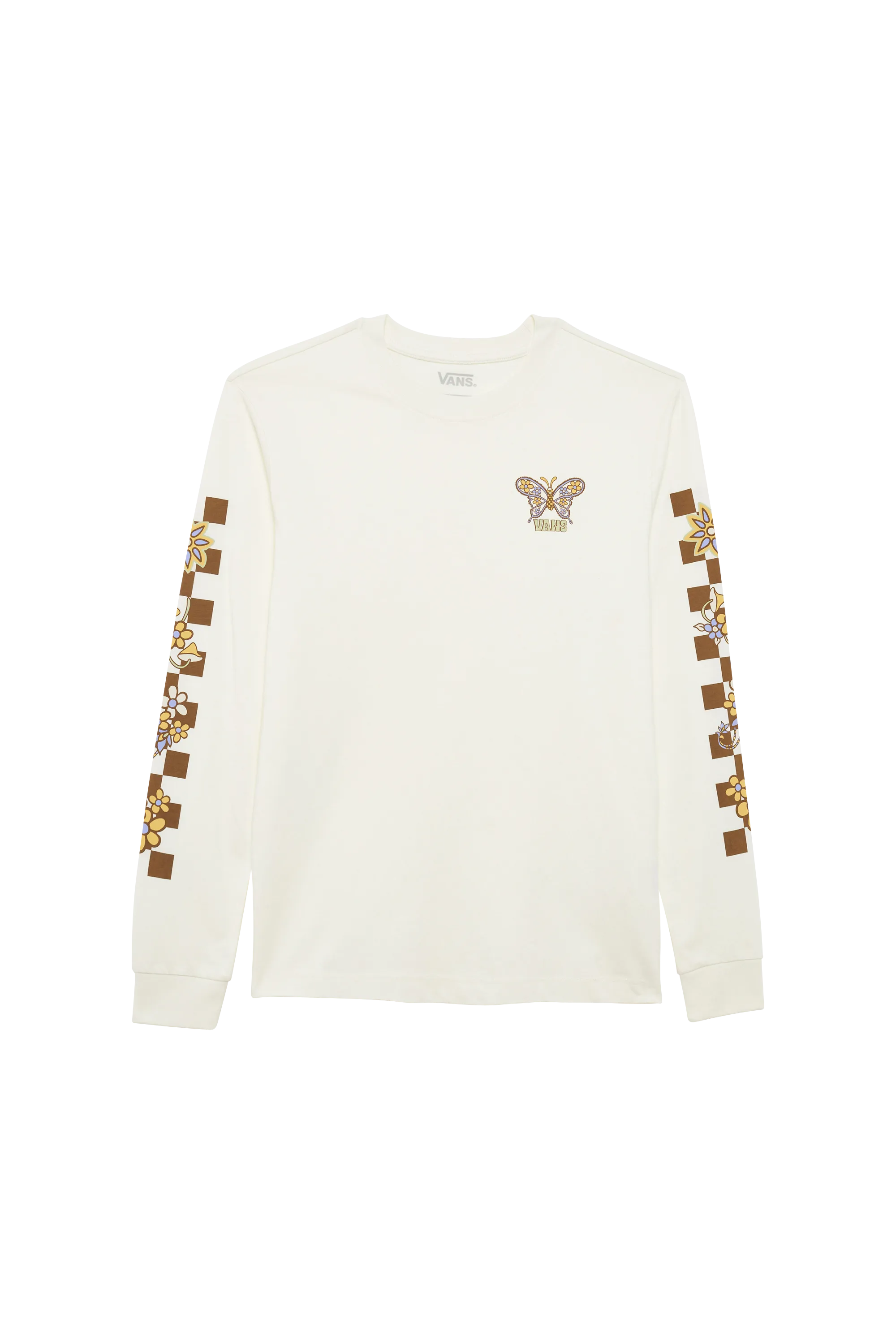 T-shirt Manches Longues Blanc Vans - Femme | Citadium
