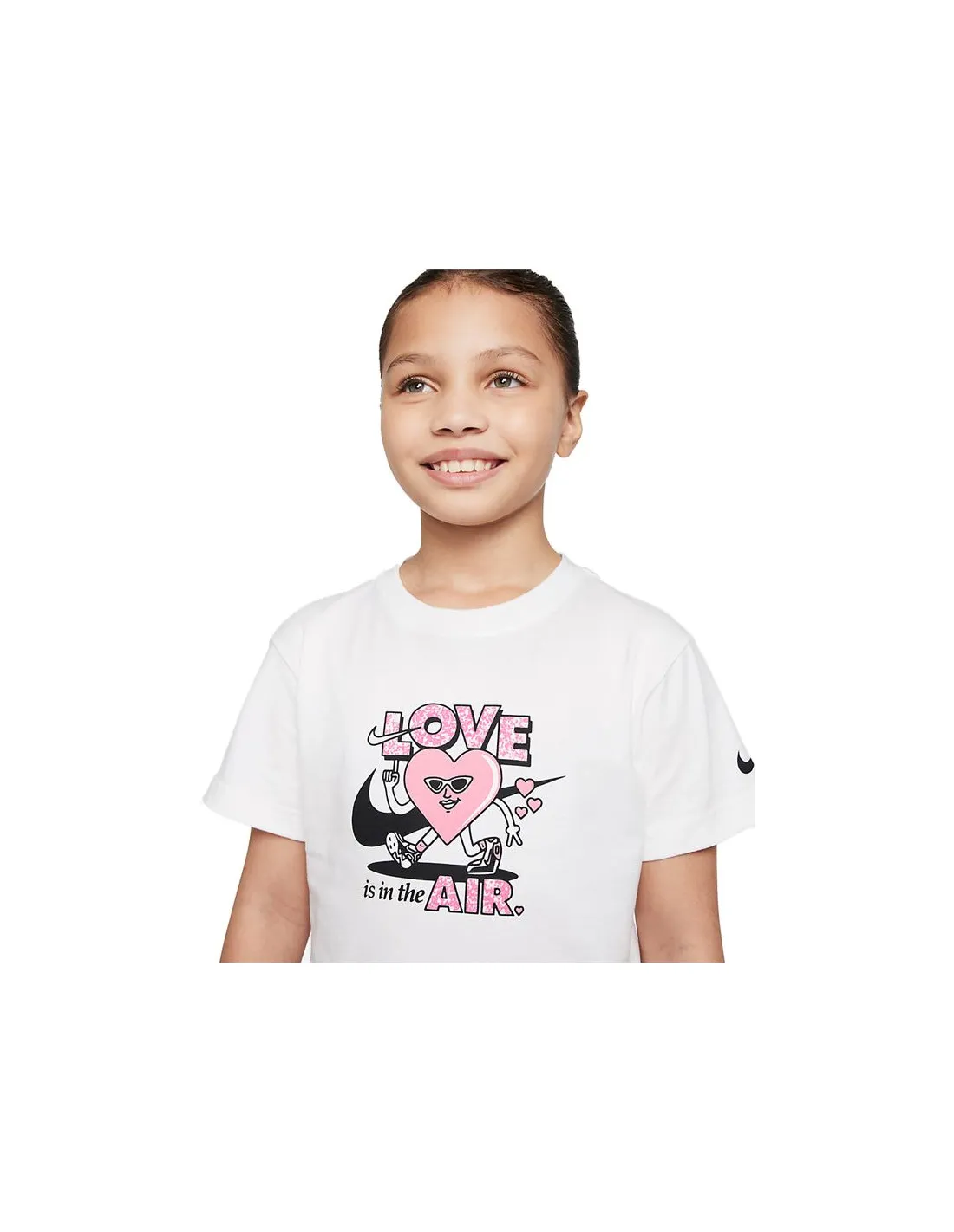 T-shirt Nike Sportswear Girl Blanc