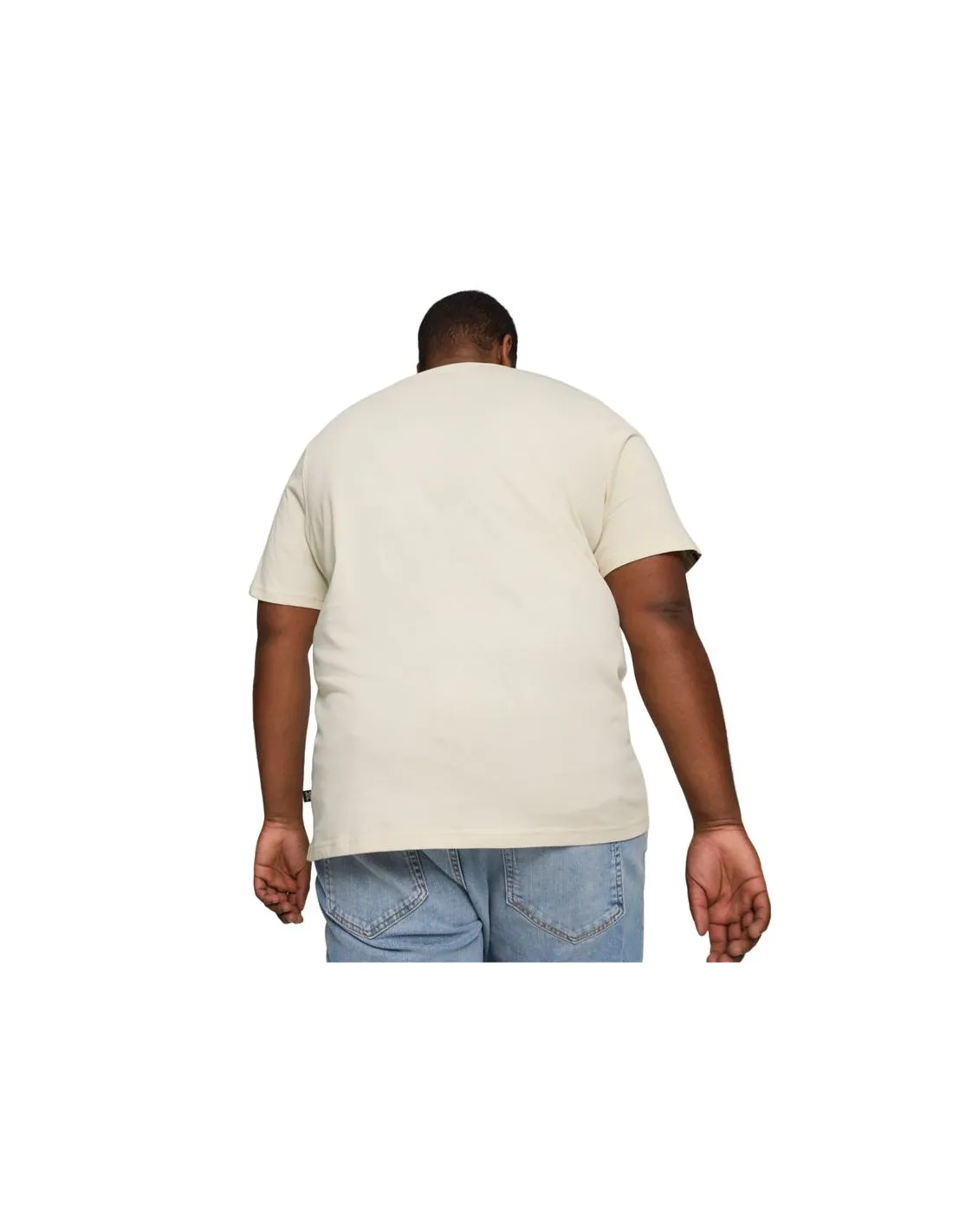 T-shirt Puma Essentials+ Tape Beige Homme