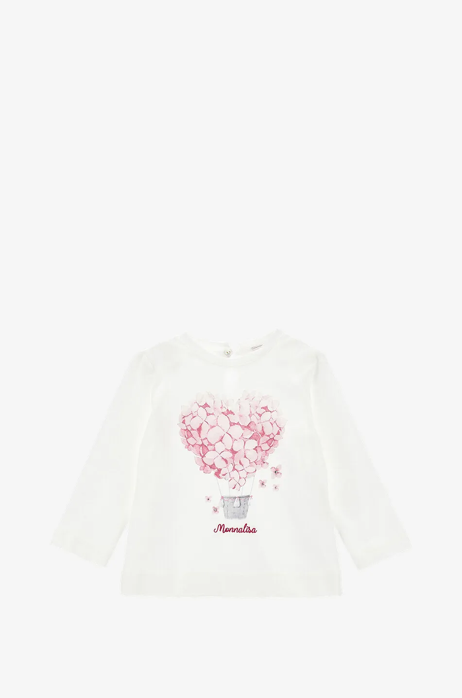 T-shirt à manches longues bébé Mongolfiera