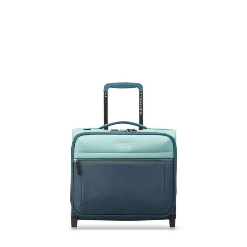 Valise cabine souple Delsey Paris Brochant 3 Underseater 39 cm Vert