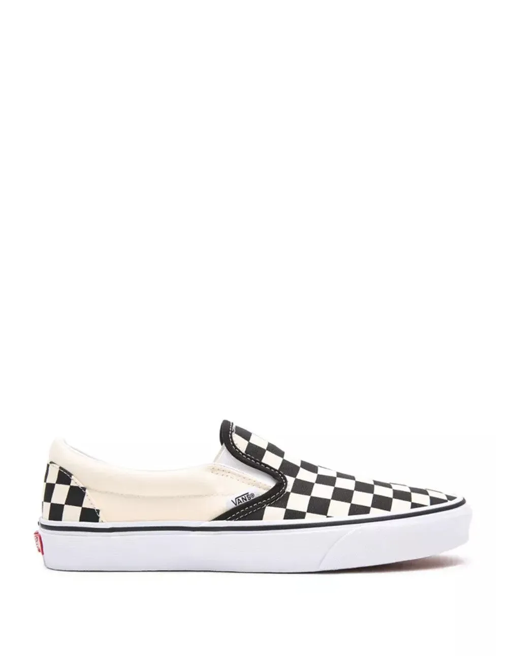 Vans Checkerboard Classic Slip-On Negras y Beiges Unisex