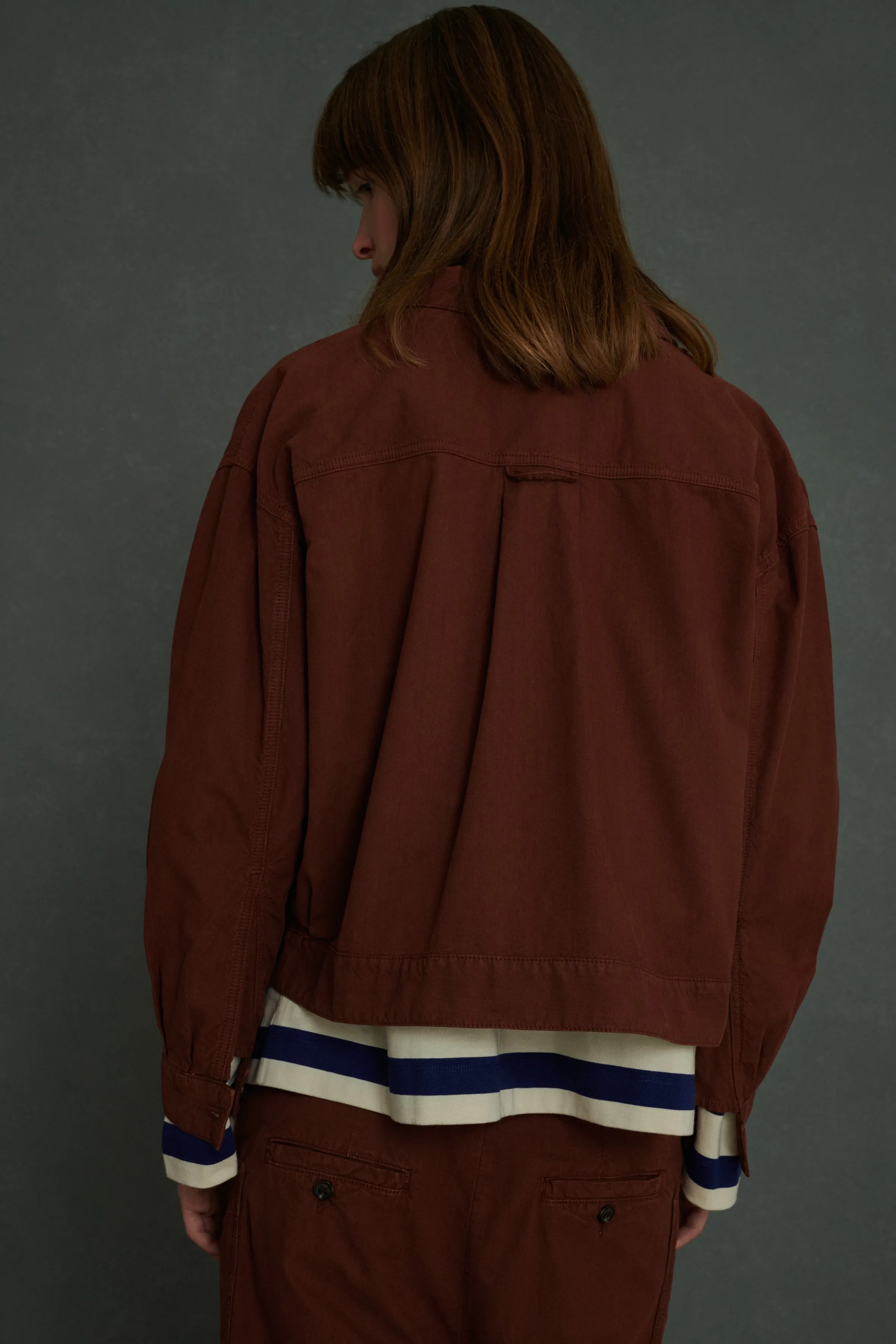 VESTE ABEL MARRON