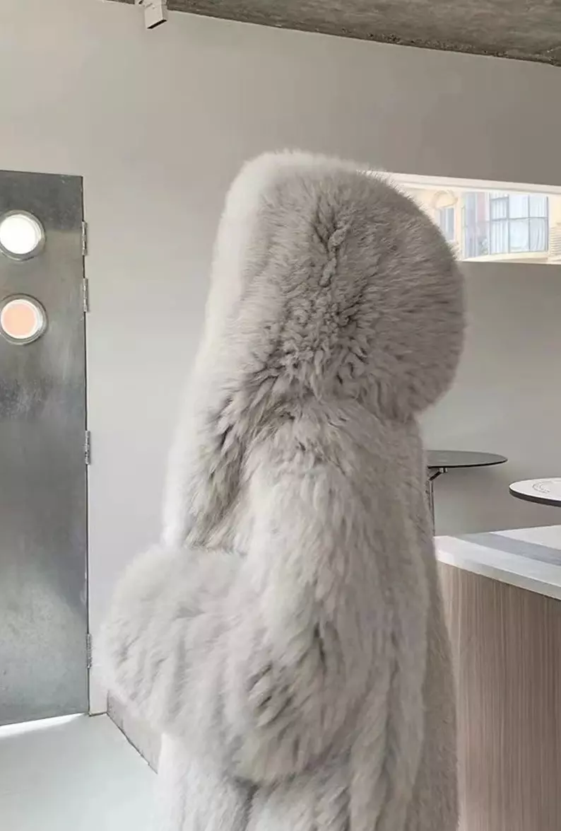 Veste Fausse Fourrure à Capuche IRENE 5 Coloris