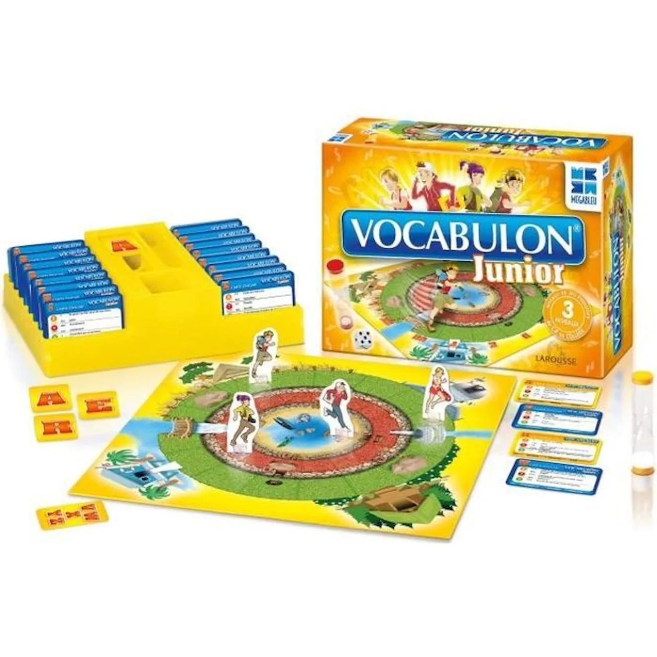 Vocabulon Junior - jeu de société - MEGABLEU jaune - Megableu